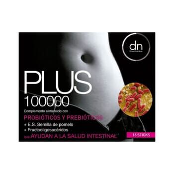 Direct Nutrition Plus 100000 Probióticos Y Prebióticos 16 Sobres