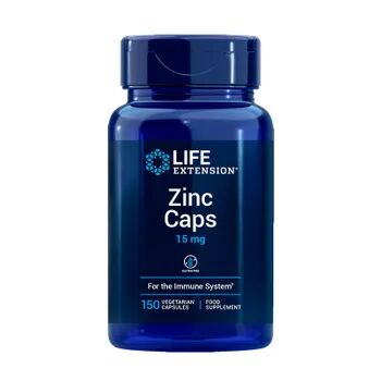 Life Extension Zinc Caps 15 mg 150 VCaps