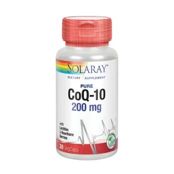 Solaray Pure Coq-10 200 mg 30 VCaps