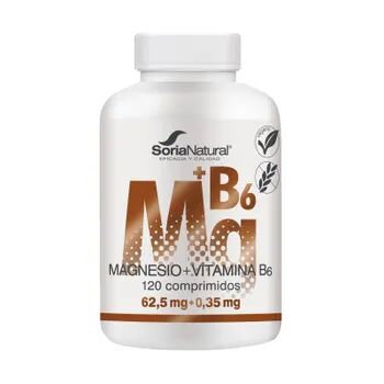 Soria Natural Magnesio + Vitamina B6 120 Tabs