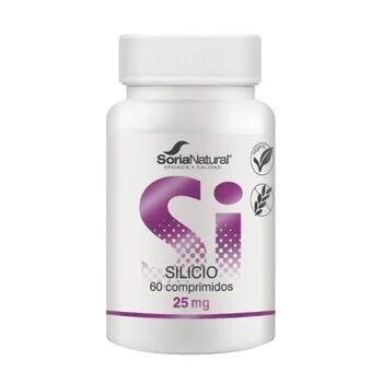 Soria Natural Silicio 25 mg 60 Tabs