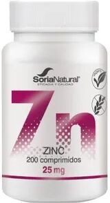 Soria Natural Zinc 25 mg 200 Tabs