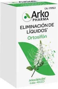 Arkopharma Ortosifón Eliminación De Líquidos 45 Caps