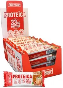 NutriSport Barrita Proteica 33% Protein 24 Uds 44g Galleta de Chocolate