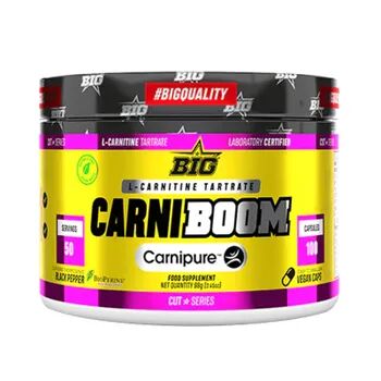 Big L-Carnitine Tartrate Carniboom Carnipure 100 VCaps