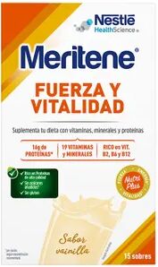 Meritene Sabor Vainilla 15 Sobres 30g Vainilla