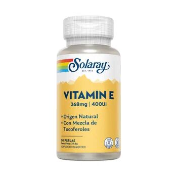 Solaray VITAMINA E 400 IU 50 Softgels