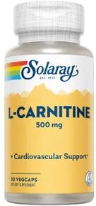 Solaray L-CARNITINA 500mg 30 Cápsulas