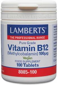 Lamberts Vitamina B12 100µg 100 Tabs