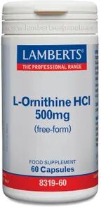 Lamberts L-ORNITINA 500mg 60 Caps