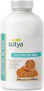 Sotya LECITINA DE SOJA 1600mg 200 Perlas