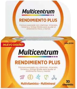 Multicentrum PLUS GINSENG Y GINKGO 30 Tabs