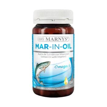 Marnys Mar In Oil Aceite De Salmón Con Vitamina E 150 Perlas