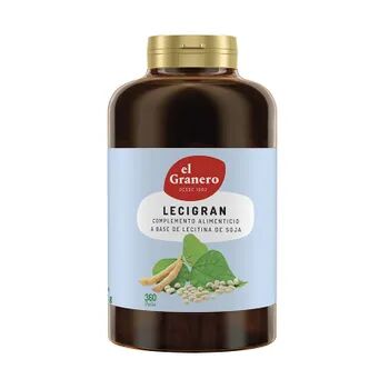 El Granero Integral Lecitina De Soja Lecigran 740 mg 360 Perlas