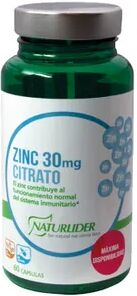 Naturlider Zinc Citrato 30 mg 60 Caps