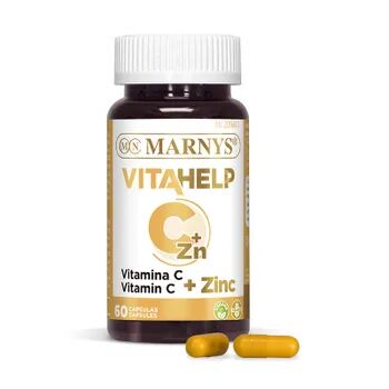 Marnys Vitahelp Vitamina C + Zinc 60 VCaps