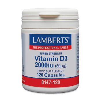 Lamberts Vitamina D3 2000 iu 120 Caps