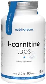 Nutriversum Basic L-Carnitine 1500 mg 60 Tabs