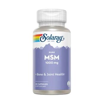 Solaray Pure MSM 1000 mg 60 Caps