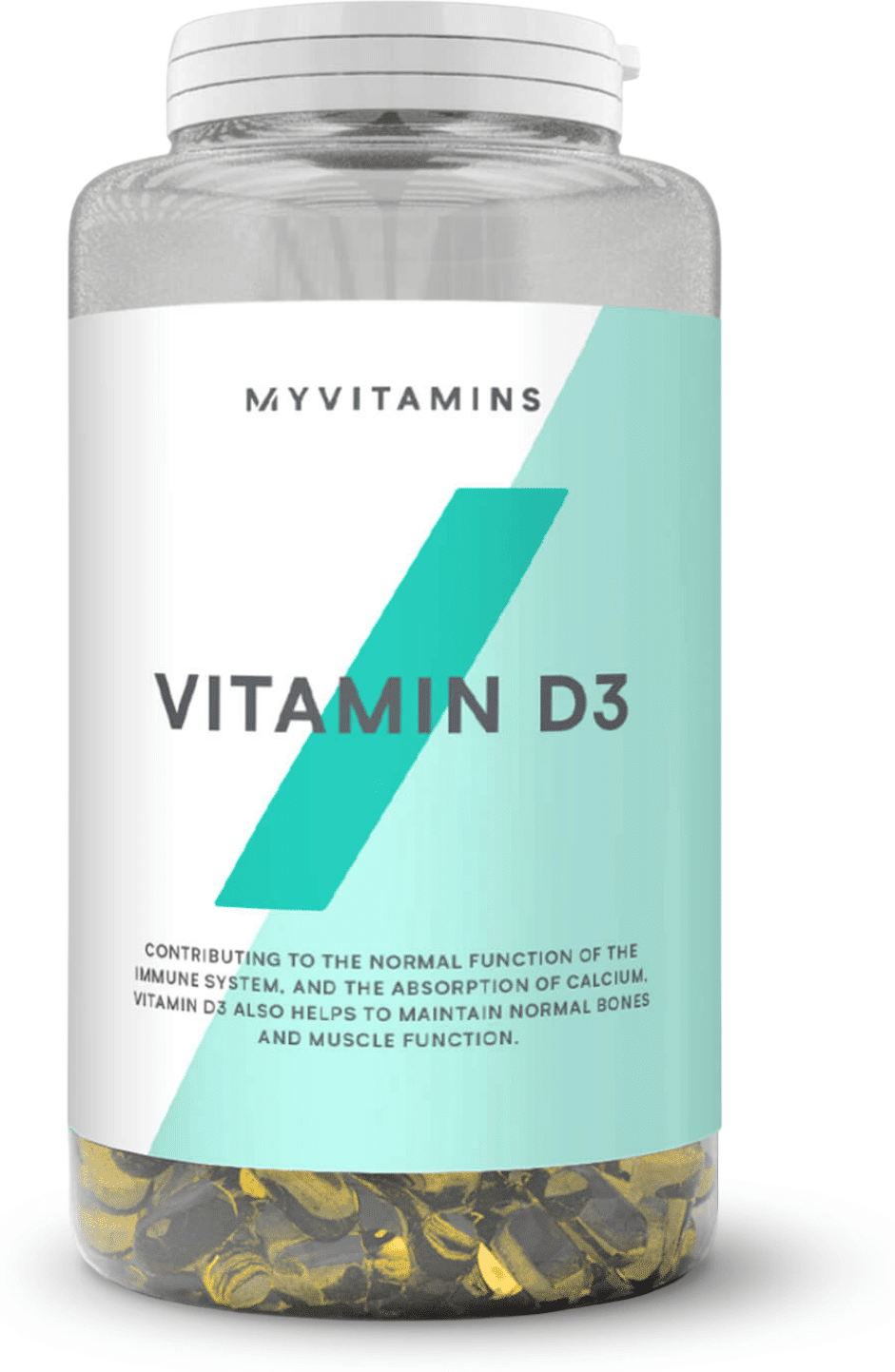 Myvitamins Vitamina D3 en Cápsulas - 360Cápsulas