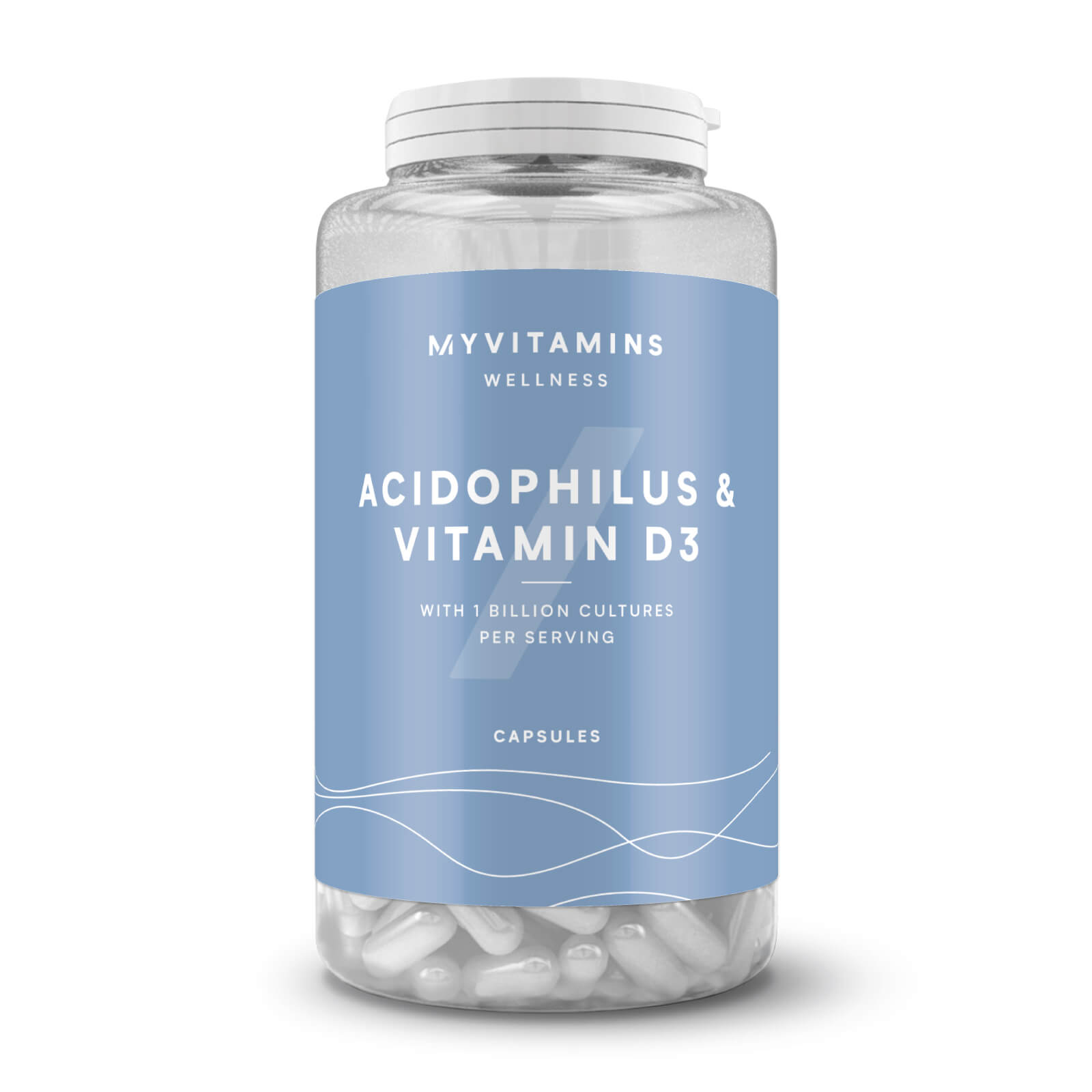 Myprotein Acidophilus y Vitamina D3 Cápsulas - 30Tabletas