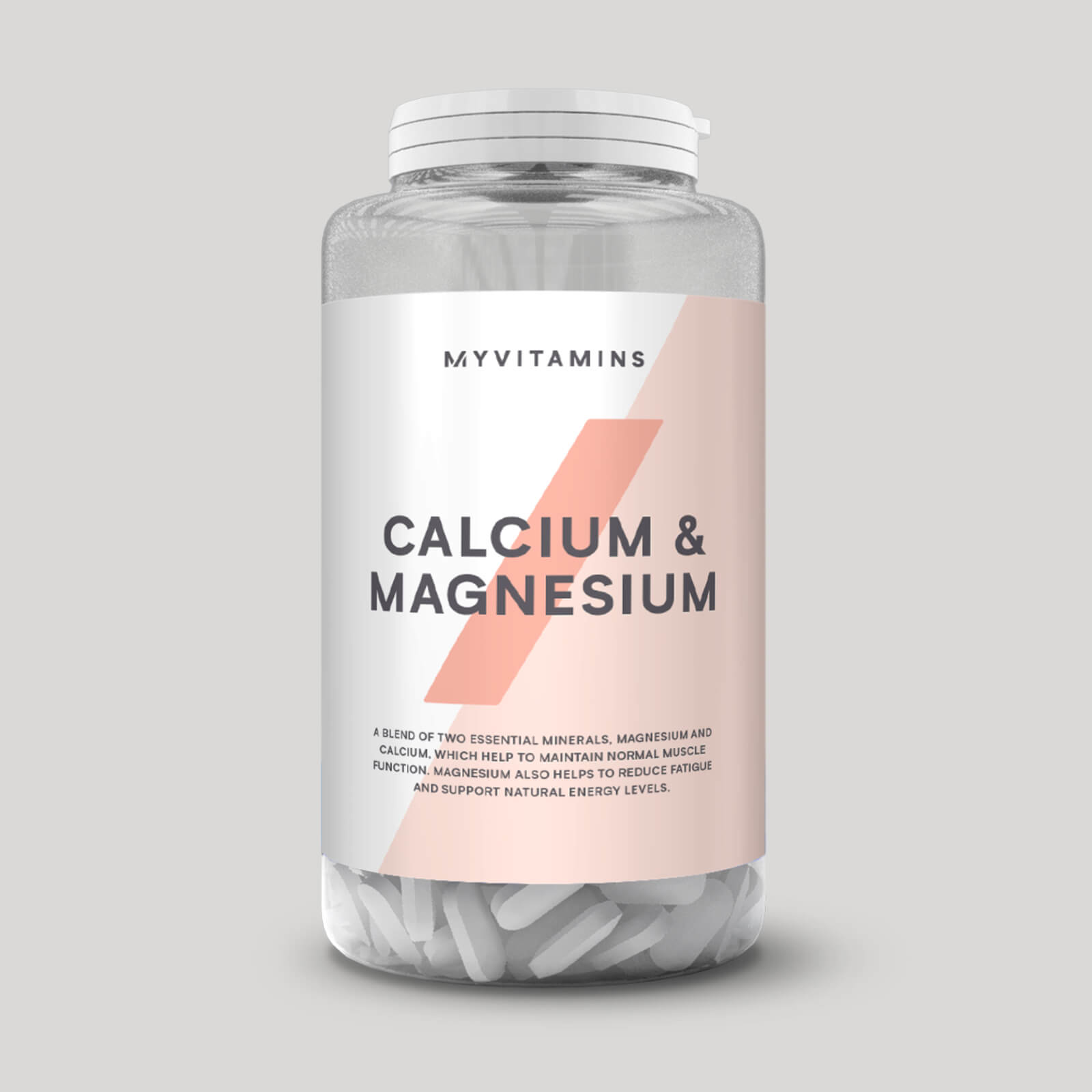 Myvitamins Calcio y Magnesio Comprimidos - 90Tabletas