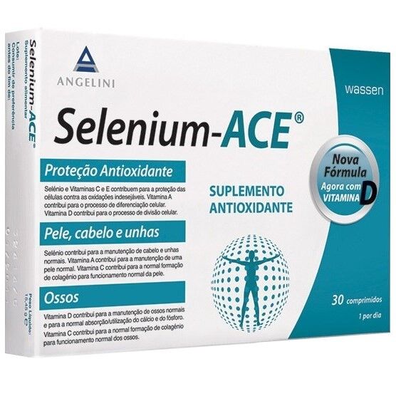 Angelini pharma Selenio Ace Protección celular 30&nbsp;pastillas