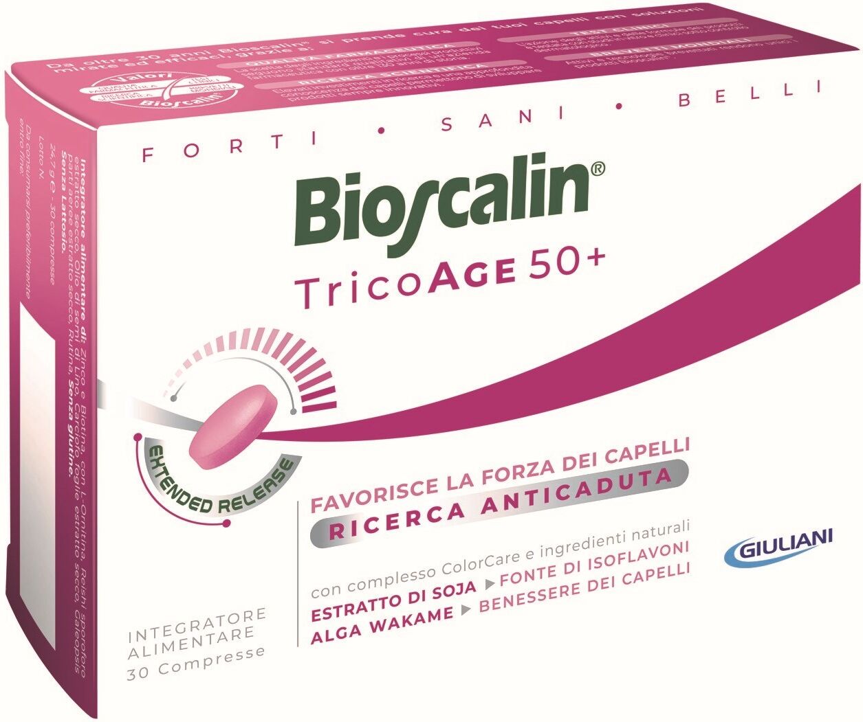 Bioscalin Tricoage 50 + Comprimidos 30&nbsp;pastillas