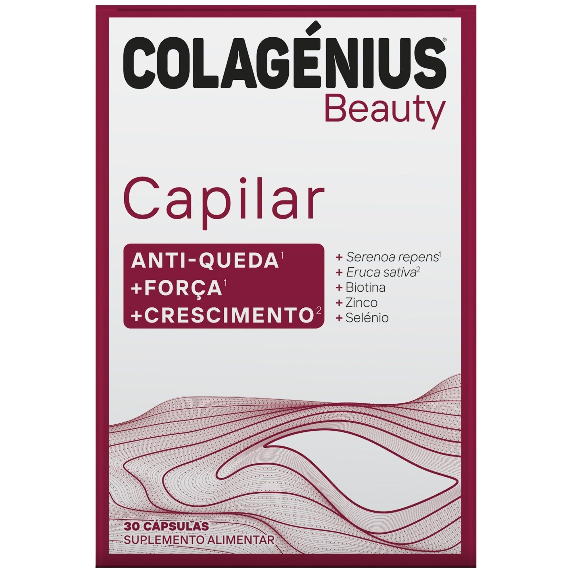 Colagénius Cápsulas anticaída Beauty Capilar 30&nbsp;caps.