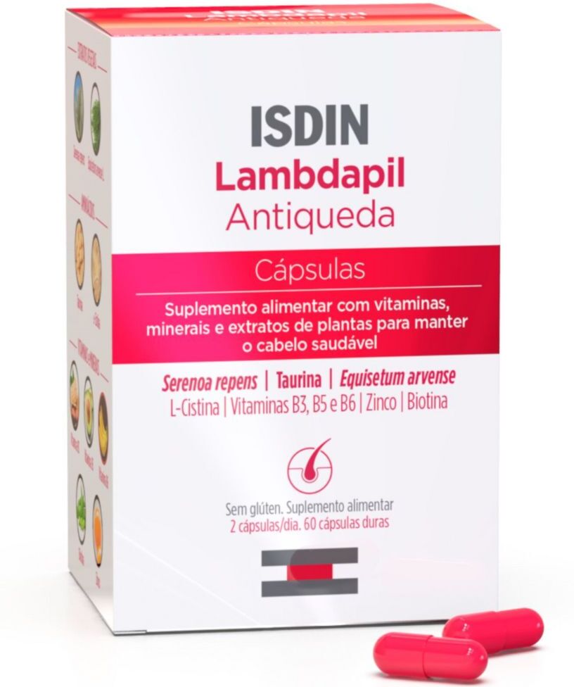 Isdin Cápsulas anticaída Lambdapil 60&nbsp;caps.