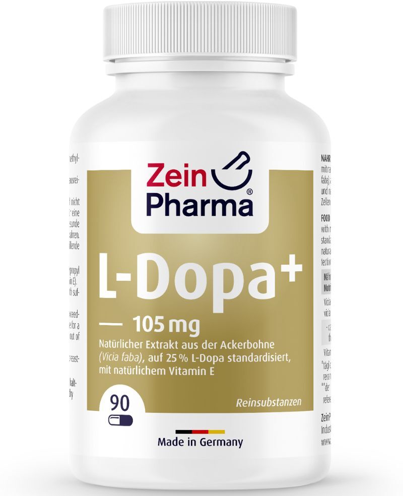 ZeinPharma L-Dopa  Dopamina 105mgL-Dopa Dopamina 105mg 90&nbsp;caps.