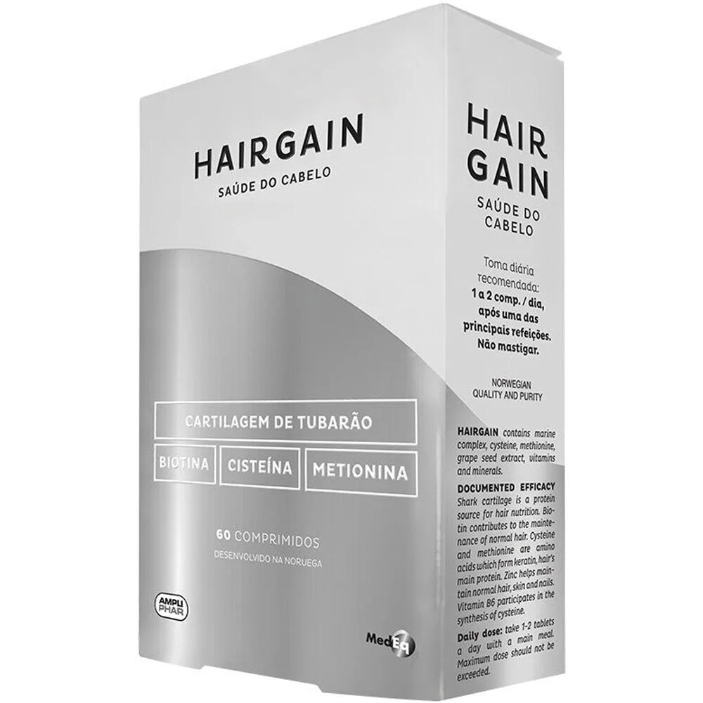 Hairgain Complemento alimenticio para hacer crecer y fortalecer el cabello 60&nbsp;pastillas