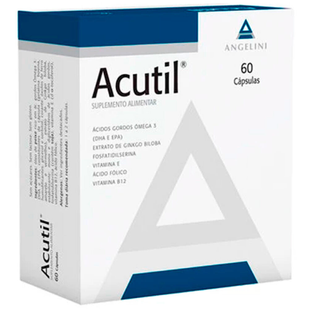 Angelini pharma Suplemento Nutricional Acutil 60&nbsp;pastillas