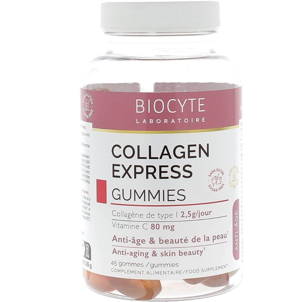 Biocyte Gominolas de Colágeno Express 45&nbsp;un.