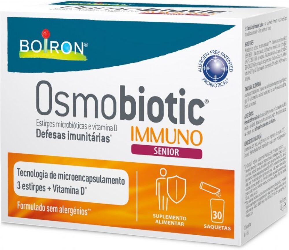 Osmobiotic Complemento alimenticio Inmuno Senior Defensas Inmunitarias 30&nbsp;un.