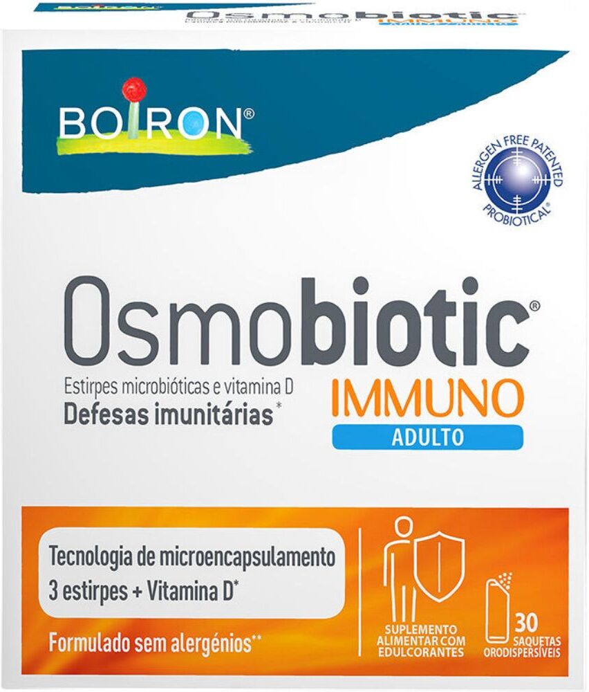 Osmobiotic Suplemento alimenticio de defensas inmunitarias para adultos Immuno 30&nbsp;un.