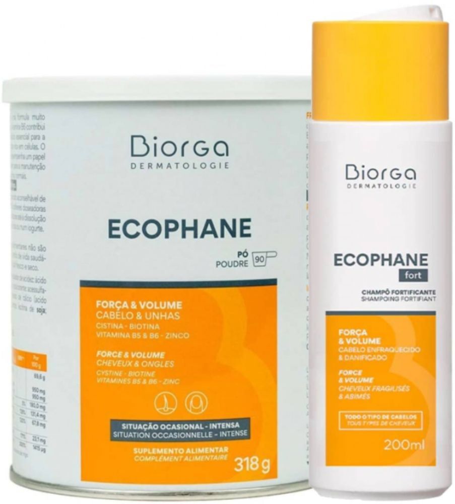 Ecophane Polvo fortificante para uñas y cabello 1&nbsp;un.