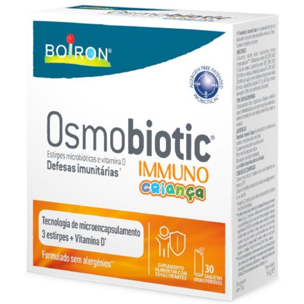 Osmobiotic Immuno Kids Complemento alimenticio defensas inmunitarias 30&nbsp;un.