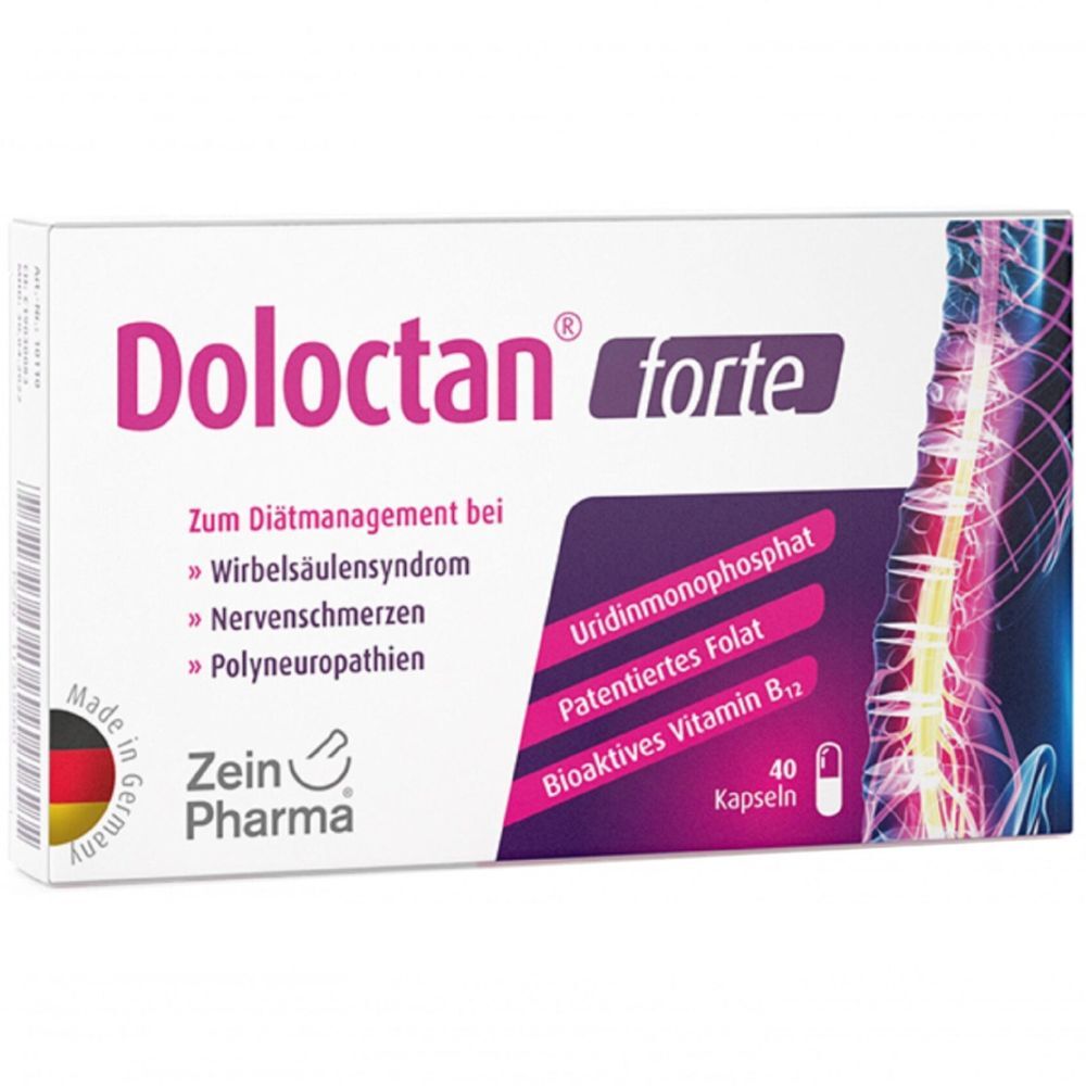 ZeinPharma Doloctan Forte con vitamina B 40&nbsp;caps.