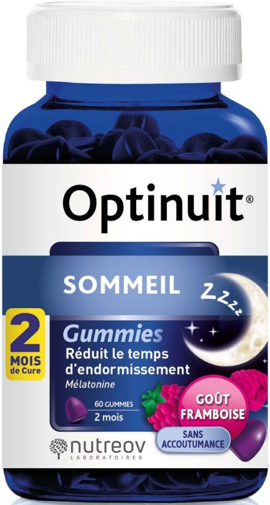 Nutreov Optinuit Suplemento alimenticio en gominolas 60&nbsp;gominolas Raspberry