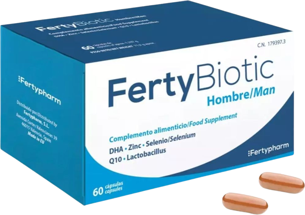 Fertybiotic Suplemento alimenticio para el hombre 60&nbsp;caps.