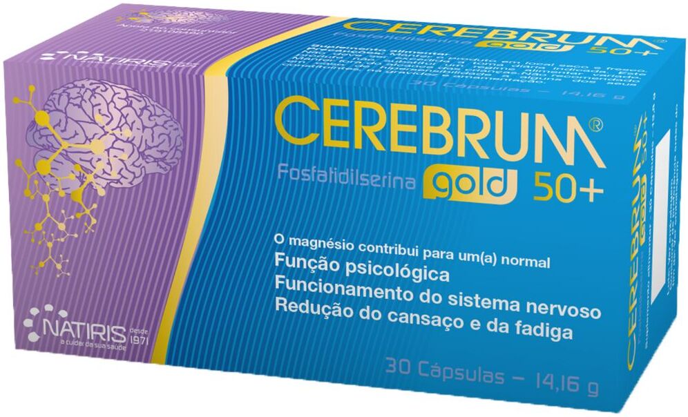 Cerebrum Suplemento alimenticio Gold 50 30&nbsp;caps.