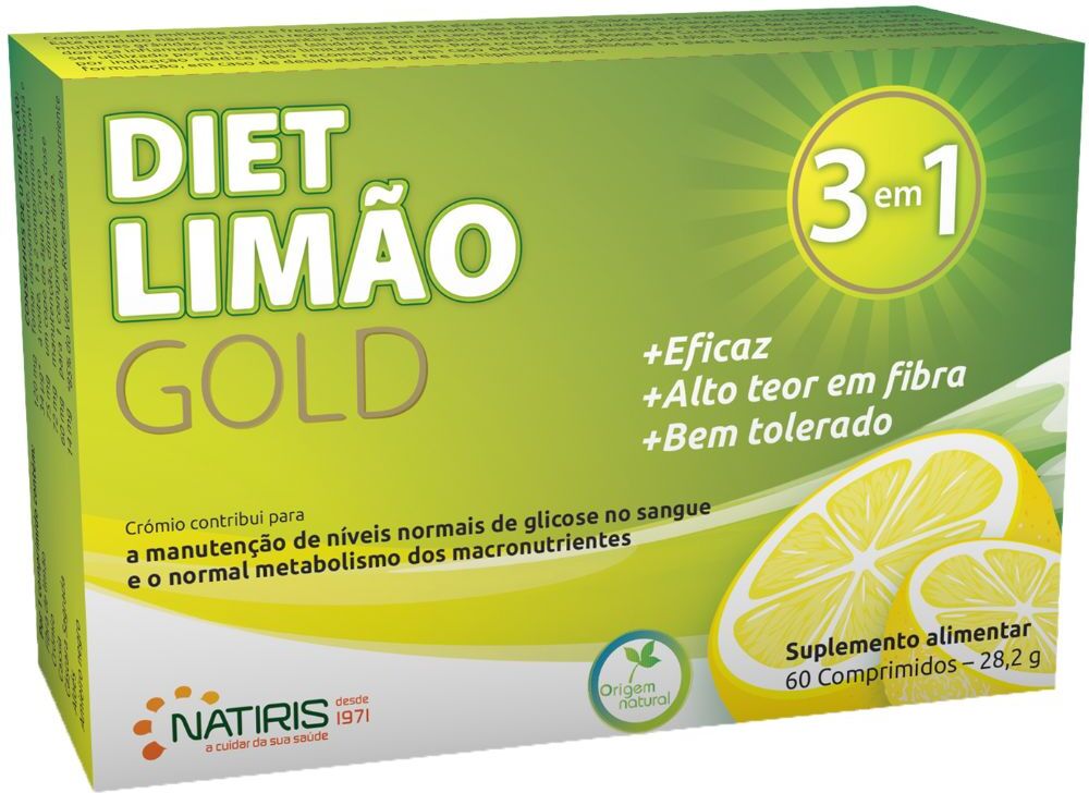 Dietlimão Suplemento alimenticio de oro 60&nbsp;pastillas