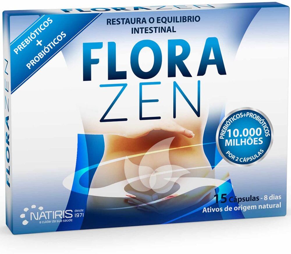 Florazen Complemento alimenticio para la salud instetinal 15&nbsp;caps.