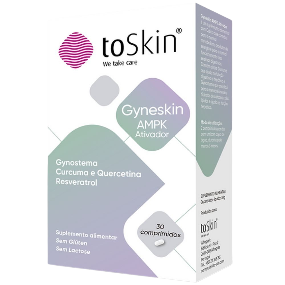 ToSkin Activador Ampk Complemento alimenticio para el metabolismo energético 30&nbsp;pastillas