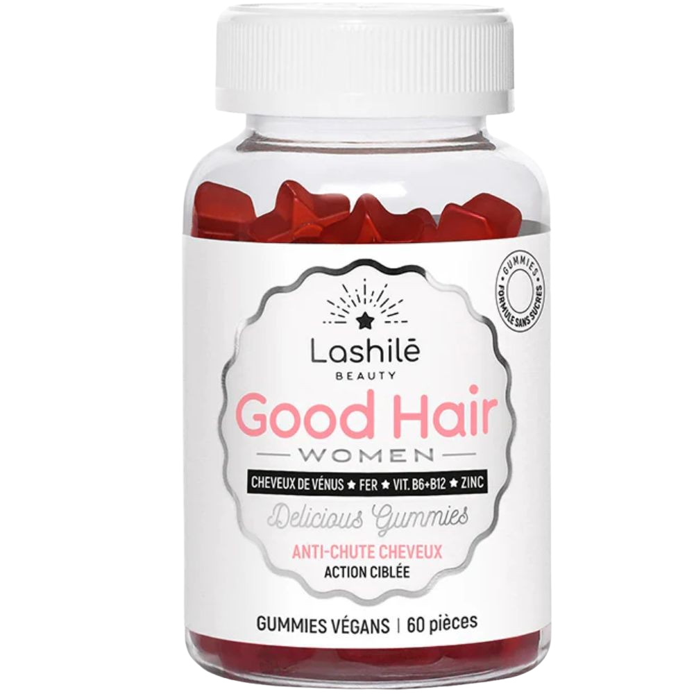 Lashilé Beauty Good Hair Mujer Anticaída 60&nbsp;gominolas Red Fruit