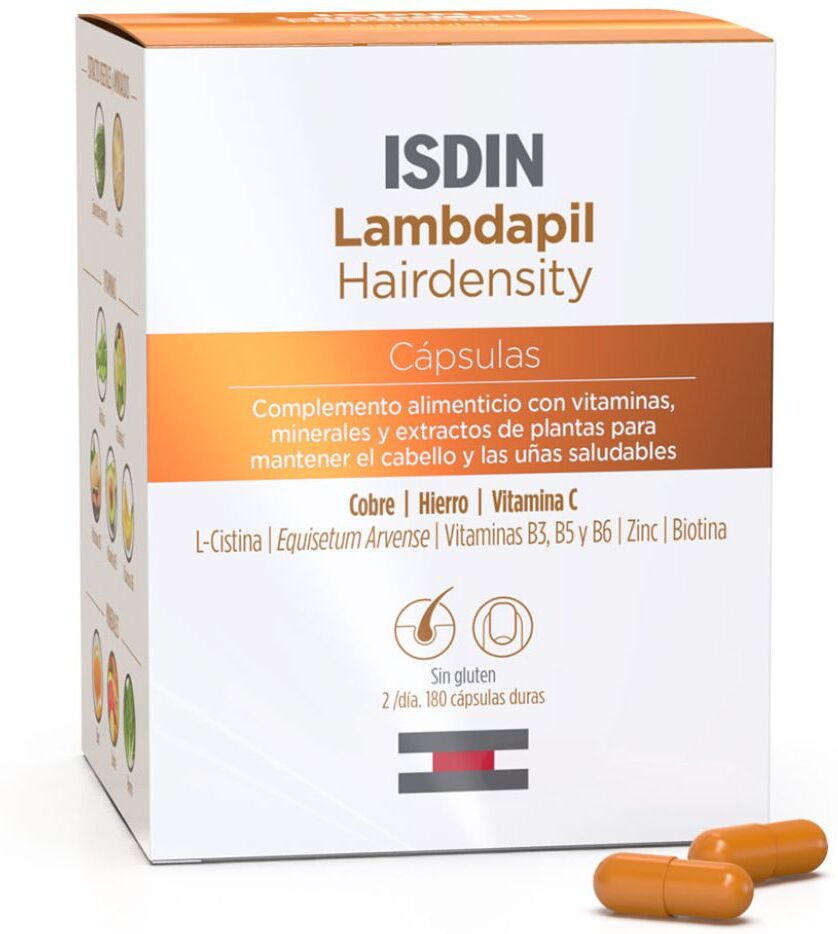 Isdin Suplemento anticaída Lambdapil Hairdensity 60&nbsp;caps.