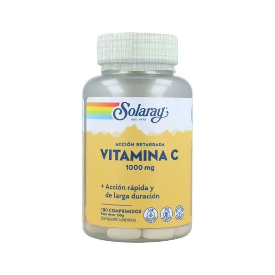 SOLARAY Vitamina C 1000mg 100comp