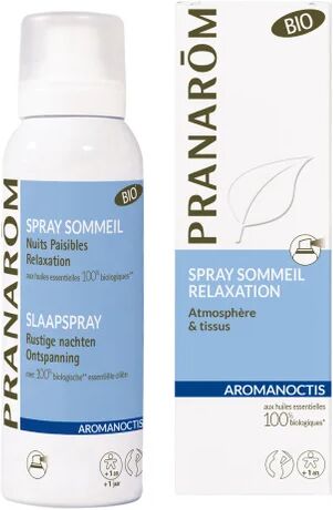 Pranarôm Aromanoctis Spray Sueño y Relajación Atmósfera y Tejidos BIO 100ml