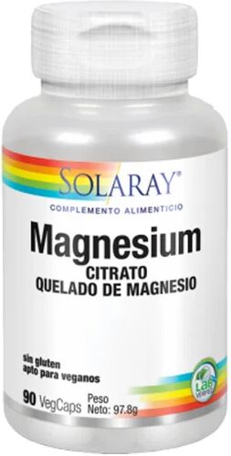 SOLARAY Magnesio Citrato 90caps